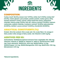 James Wellbeloved Gluten-free Senior Dry Cat Food - Turkey -ROYAL CANIN Sales I9650462 en 09