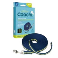 Coachi Training Line For Dogs - Navy & Lime -ROYAL CANIN Sales I9659286