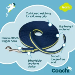 Coachi Training Line For Dogs - Navy & Lime -ROYAL CANIN Sales I9659286 en 05
