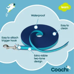 Coachi Waterproof Training Line For Dogs - Navy & Blue -ROYAL CANIN Sales I9659290 en 05