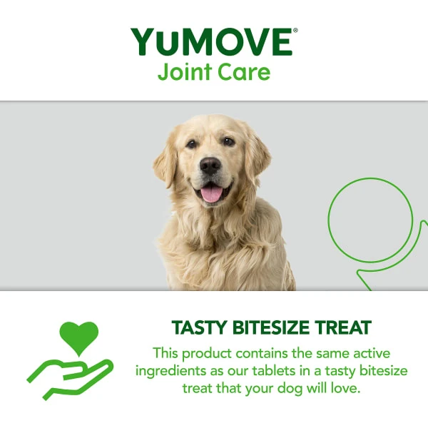 YuMOVE Joint Care Daily Bites Supplement For Senior Dogs 1 YuMOVE Joint Care Daily Bites Supplement For Senior Dogs