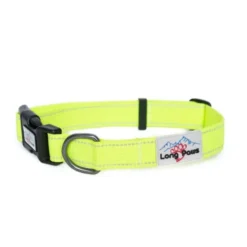 Long Paws Urban Trek Reflective Neon Dog Collar -ROYAL CANIN Sales I9684301