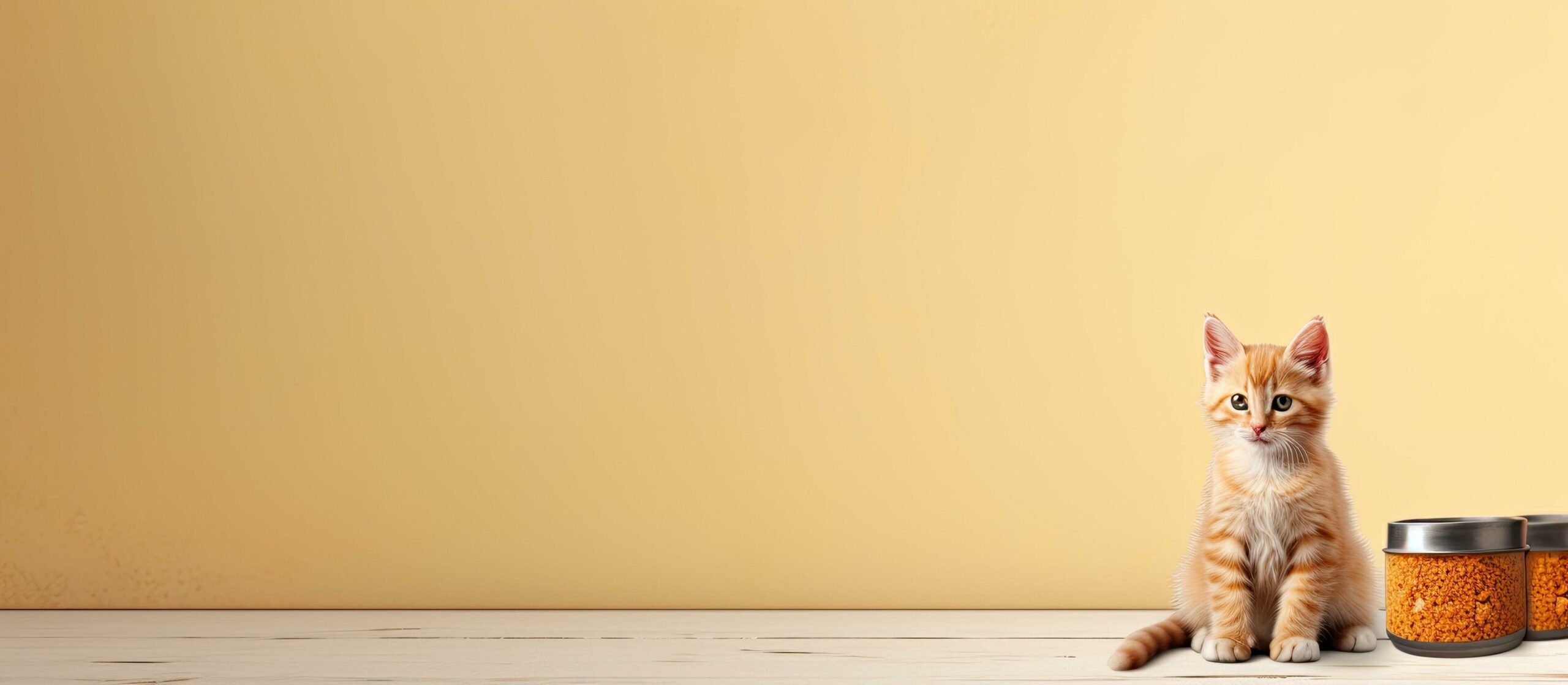 ROYAL CANIN Sales -ROYAL CANIN Sales a banner with copy space shows a ginger cat eating cat food from a bowl free photo scaled